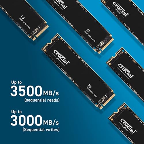 Crucial P3 4TB Internal SSD PCIe Gen 3 X4 NVMe SKU 6509716