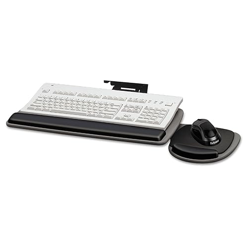 Fellowes 93841 Standard Adjustable Keyboard Tray