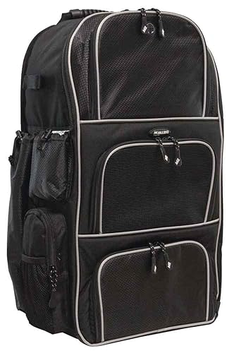 Mobile Edge Deluxe Baseball/Softball Gear Bag Black/Silver