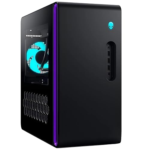 Alienware Aurora R16 Gaming Desktop PC - Intel Core i7-14700K 20-Core up to 5.60 GHz, 16GB RAM, 2TB NVMe SSD + 14TB HDD, GeForce RTX 4060Ti 8GB GDDR6, Windows 11 Home, Liquid Cooling, Basalt Black