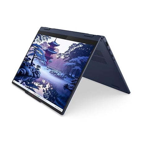 Lenovo IdeaPad 5 14IAL10 83KR003XUS 14 Touchscreen Convertible 2 in 1 Notebook - WUXGA - Intel Core Ultra 5 225U - 16 GB - 512 GB SSD - English Keyboard - Cosmic Blue - Intel Chip - 1920 x 1200 - Win