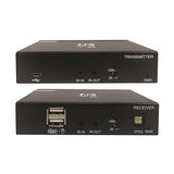 Tripp Lite DisplayPort Over Cat6 Ethernet Extender, Transmitter/Receiver Kit, Up to 230 Feet / 70 Meters, 4K@60Hz Video, 4:4:4, Power Over Cable, TAA Compliant, 1-Year Warranty (B127A-1A1-BDBDA)
