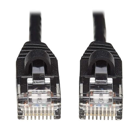 Tripp Lite Cat6a 10G Ethernet Cable, Snagless Molded Slim UTP Network Patch Cable (RJ45 M/M), Black, 20 ft. (N261-S20-BK) Black 20-ft.