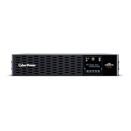 CyberPower PR2200RTXL2UACN Smart App Sinewave UPS Battery Backup and Surge Protector, 2200VA/2200W, 8 Outlets, 2U Rack/Tower, Pre-Installed RMCARD205, EBM Option, Built-in Cloud Monitoring