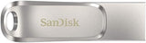 SanDisk 32GB Ultra Dual Drive Luxe USB Type-C - SDDDC4-032G-G46, Silver