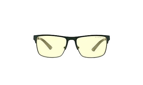 Blue Light Glasses | Pendleton Moss/Amber by GUNNAR | Patented 65% Blue Light Protection, 100% UV Light, Anti-Reflective, Protect & Reduce Eye Strain & Dryness GUNNAR Focus Moss/Amber Lens