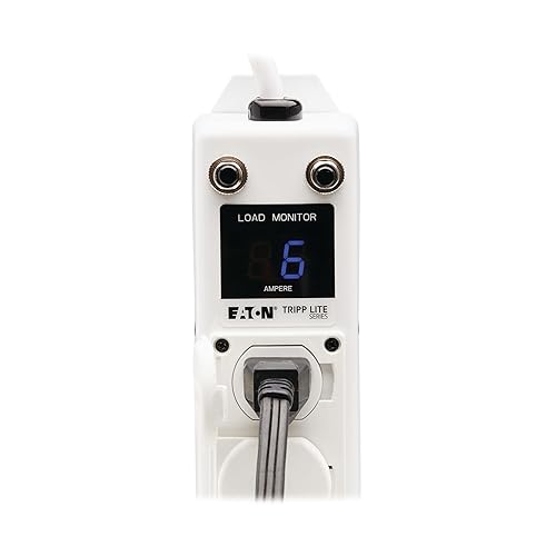 Tripp Lite Eaton Medical Hospital Power Strip for Patient Care Vicinity, UL 1363A Certified, 6 Outlets + 15ft Cord, Cart & IV Pole Mount Option, Lifetime Manufacturer's Warranty (PS-615-HG-OEMLM) 6 Outlets / 15 Foot Cord