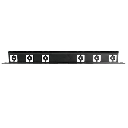 Panduit SRBM19BLY Strain Relief Bar with Hook and Loop Tie, Black