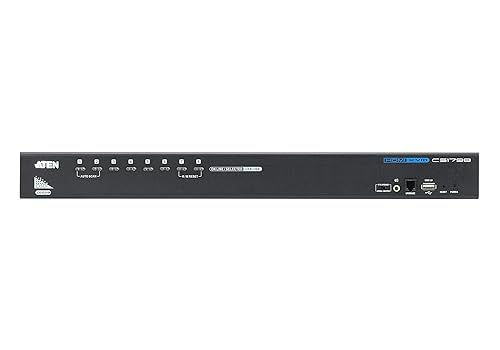 The Cs1798 8-Port Usb Hdmi Kvm Switch Is a Multi-Purpose Appliance That Consolid
