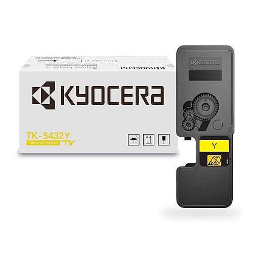 Kyocera TK-5432Y Yellow Toner Cartridge, Works with Kyocera ECOSYS MA2100cwfx and PA2100cwx Model Laser Printers, Geniune Kyocera (1T0C0AAUS1)