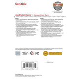 SanDisk Extreme 32GB CompactFlash Memory Card (SDCFXSB-032G-G46)