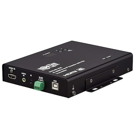 Tripp Lite HDMI Over IP Extender Transmitter - Up to 328 feet or 100 Meters - 4K 30Hz Video, 4:4:4, PoE (B162-001-POE)