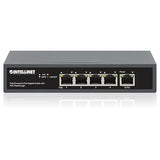 Intellinet PoE++ Powered 5 Port Gigabit Ethernet Switch with PoE Passthrough - 65W Power Budget via AC Power & 95W Power Budget via POE PD, 30W per Port, Fanless & Quiet–3 Yr Mfg Warranty-561808