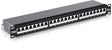 TRENDnet 24-Port Cat6A Shielded 1U Patch Panel, 19 1U Rackmount Housing, Compatible with Cat5e, Cat6, and Cat6A Cabling, Ethernet Cable Management, Color Coded Labeling, Black, TC-P24C6AS 24 Port Cat6A