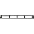 Panduit QPP48HDBL Flat High-Density 48-Port Patch Panel