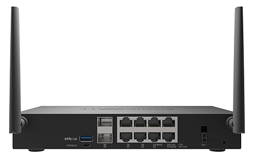 SonicWall TZ280W - Secure Upgrade - 3-Year Advanced Edition with 1 Year CSE (03-SSC-7988) - Next Generation Wireless Firewall – 2.5 Gbps Throughput, 1 Gbps Threat Prevention, Secure SD WAN Advanced Protection Suite 3 Year