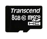 Transcend 8 GB Class 10 microSDHC Flash Memory Card TS8GUSDHC10 (Discontinued by Manufacturer) 8GB Standard Packaging
