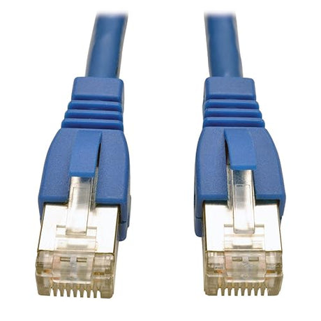 Tripp Lite 7ft Augmented Cat6 Cat6a Shielded 10G Patch Cable RJ45 M/M Blue 7