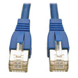 Tripp Lite Augmented Cat6 Cat6a Shielded 10G Patch Cable RJ45 M/M Blue 14' (N262-014-BL)