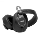 AKG Pro Audio K371 Over-Ear, Closed-Back, Foldable Studio Headphones Black