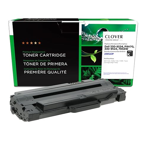 CIG 200522P Remanufactured High Yield Toner Cartridge for Dell 1130