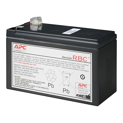 APC UPS Battery Replacement, APCRBC158, for APC Back-UPS BX1000M