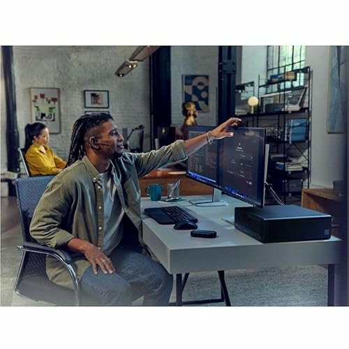 HP EliteDesk 8 G1i Desktop Computer - Intel Core Ultra 9 285 - vPro Technology - 64 GB - 1 TB SSD - Small Form Factor - Jack Black - Smart Buy