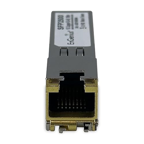 EnGenius Gigabit [SFP2500] Fiber-to-Copper Ethernet Transceiver, 1000BASE-T 100m, SFP