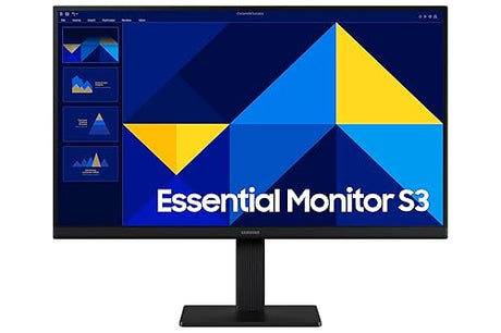 Samsung 22-inch FHD Flat Screen IPS Panel 5ms 100Hz Monitor with Eye-Saver Mode & Super Slim Design (LS22D300GANXZA) - [Canada Version](2025) 100 Hz 22 inch