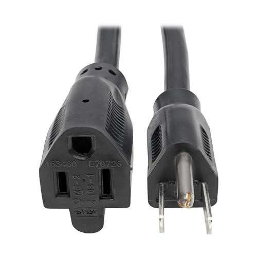 Tripp Lite 3ft Power Cord Extension Cable 5-15P To
