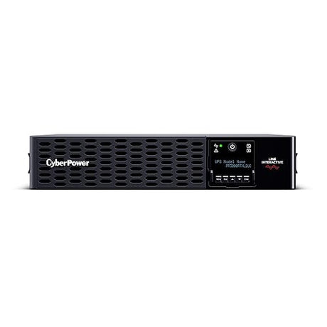 CyberPower PR3000RTXL2UCN Smart App Sinewave UPS Battery Backup and Surge Protector, 3000VA/3000W, 9 Outlets, 2U Rack/Tower, Pre-Installed RMCARD205, EBM Option, Built-in Cloud Monitoring