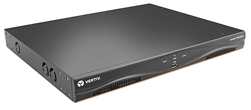 Avocent Vertiv MPU KVM Switch | 16 Port | 2 Digital Path | Dual AC Power | TAA | KVM Over IP Switches | Remote Access to KVM | USB and Serial Connections (MPU2016DAC-400)