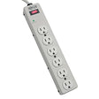 Tripp Lite Surge Protector Strip 120v 6 Outlet Metal 6ft Cord 1340 Joule High Joules