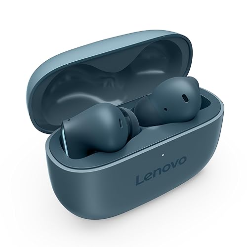 Lenovo TWS Earbuds Yoga PC Edition Tidal Teal Active Noise Cancellation Bluetooth 5.3 Wireless Earbuds ENC 3-Mic Clear Calls AI EQ Mode Switch for Gaming, Movies, Music, and Meetings Tidal Teal In-ear
