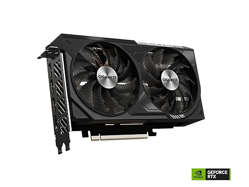 GIGABYTE GeForce RTX 4070 WINDFORCE 2X OC 12G Graphics Card, 2X WINDFORCE Fans, 12GB 192-bit GDDR6X, GV-N4070WF2OC-12GD Video Card