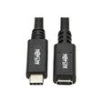 Tripp Lite USB-C Extension Cable (M/F), USB 3.2 Gen 1, Thunderbolt 3, Black, 5 Gbps, 60W Power Delivery Charging, 20 Volts 3 Amps, 3 Feet / 0.9 Meters, Lifetime Manufacturer's Warranty (U421-003) 3 ft / 0.9M