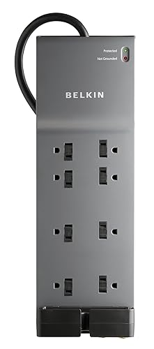 Belkin BE108230-06 8-Outlet Home and Office Surge Protector with Coaxial Protection