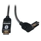 Tripp Lite 3ft High Speed HDMI Cable Digital Video With Audio Swivel Connectors 4K X 2K M/M 3' - P568-003-SW
