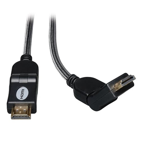 Tripp Lite 3ft High Speed HDMI Cable Digital Video With Audio Swivel Connectors 4K X 2K M/M 3' - P568-003-SW