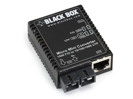 Black Box Corporation Media Converter GIGABIT ETHERNET MULTIMODE 850NM 500M SC