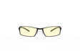 GUNNAR Optiks G0005-C001 SheaDog Full Rim Ergonomic Computer Glasses with Amber Lens Tint, Onyx Frame Finish