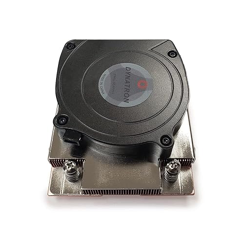 Dynatron A45 1U VC Base with Stacked Fin Heat Sink for AMD AM4/AM5 Processor