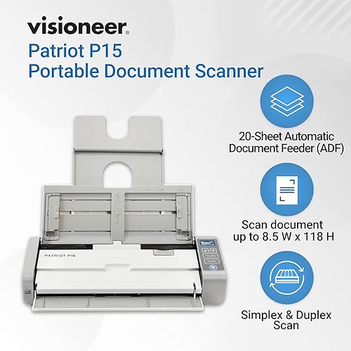 Visioneer PP15-U Document Scanner Beige