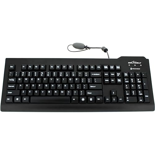 Seal Shield Silver Seal Glow Medical Grade Keyboard