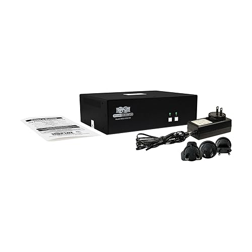 Tripp Lite Secure KVM Switch, 2-Port HDMI, United States Government NIAP-Certified PP4.0 Security, 4K @ 60Hz Quality, TAA Compliant, 3-Year Warranty (B002-H2A2-N4)