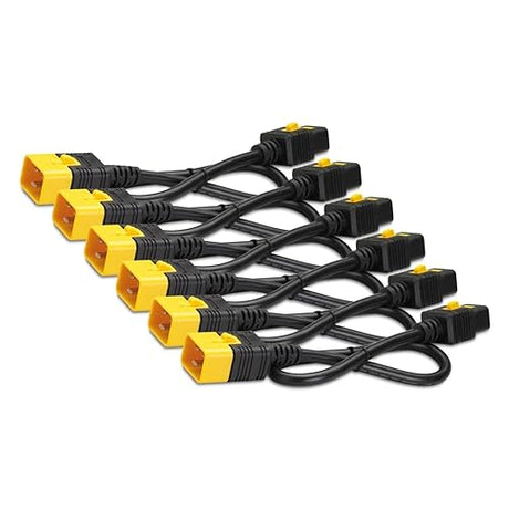 Kit of 6 1.2M Power Cord Cabl Locking C19 to C20