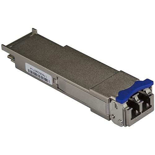 StarTech.com MSA Uncoded Compatible QSFP+ Module - 40GBASE-LR4 - 40GbE Single Mode Fiber (SMF) Optic Transceiver - 40GE Gigabit Ethernet QSFP+ - LC 10km - 1270nm to 1330nm - DDM (QSFP40LR4ST) 40GBase-LR4 Single