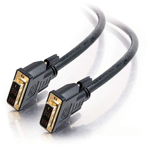 C2G 41200 Pro Series Single Link DVI-D Digital Video Cable M/M, Plenum CMP-Rated (15 Feet, 4.57 Meters)