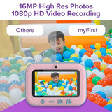Kids Camera Instant Print myFirst Insta 20 Dual Lens Selfie Digital Camera for Kids with No Ink with Thermal Paper Printing Included (Cotton Candy Mix)