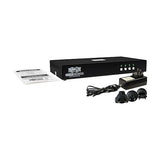 Tripp Lite Secure KVM Switch, 4-Port DisplayPort, United States Government NIAP-Certified PP4.0 Security, 4K & 30Hz Quality, TAA Compliant, 3-Year Warranty (B002-DP1A4-N4)